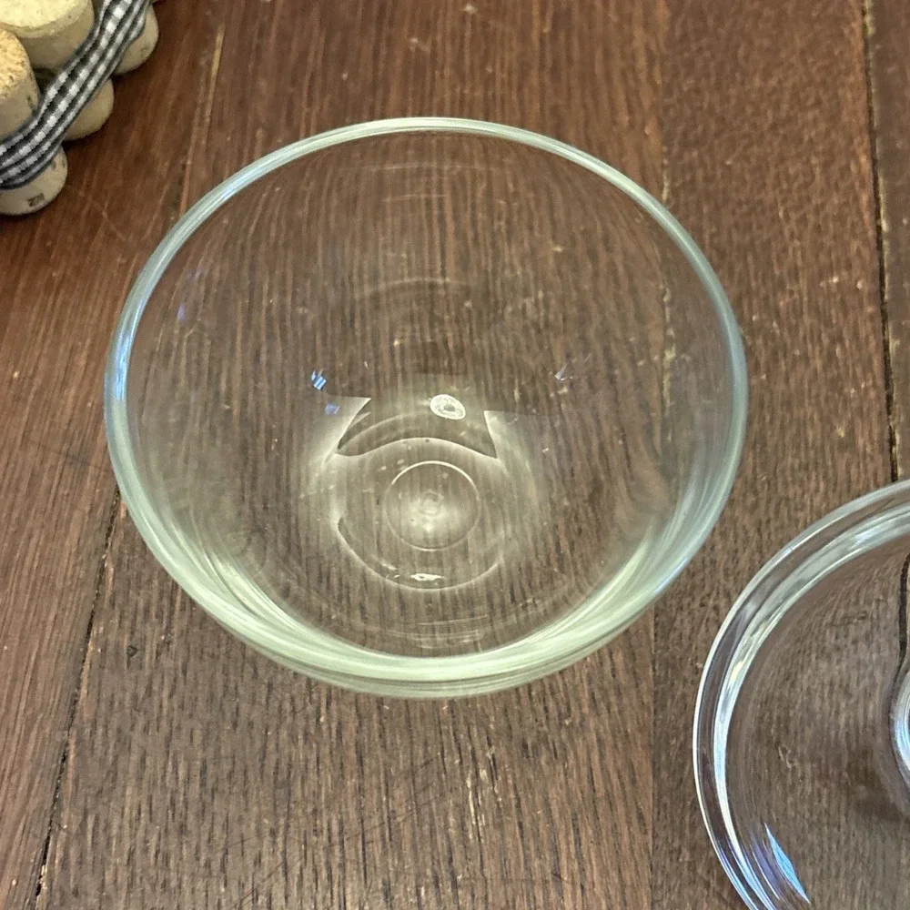 Anchor Hocking‎ Sugar Bowl With Lid 8oz Presence Clear Glass 4.38
